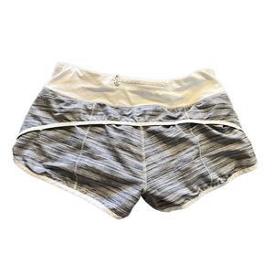 Lululemon Gray Speed Shorts Size 6
